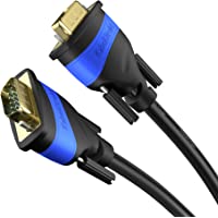 KabelDirekt – 1-5m – Cable VGA (15 Pines- Full HD-1080p- Compatible con 3D- Enchufe VGA a Enchufe VGA- Conecta PC con…